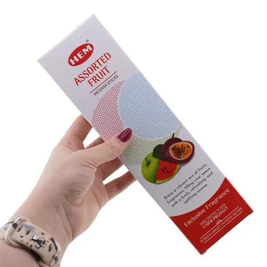 Betisoare parfumate HEM Assorted Fruit, 25g, imagine 3