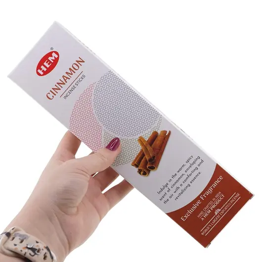 Betisoare parfumate HEM Cinnamon, 25g, imagine 3