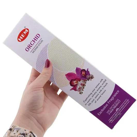 Betisoare parfumate HEM Orchid, 25g, imagine 3
