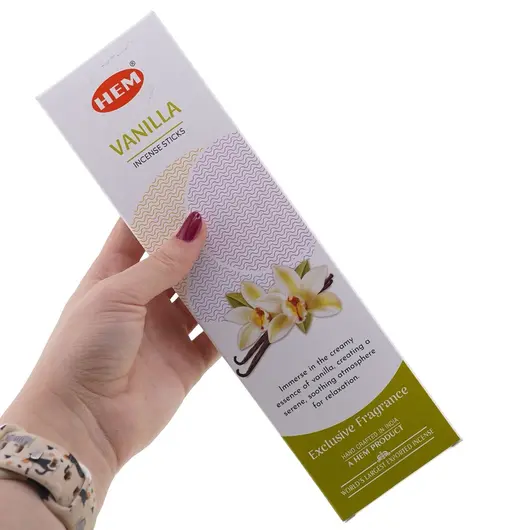 Betisoare parfumate HEM Vanilla, 25g, imagine 3