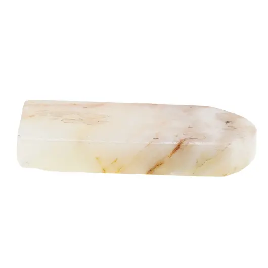 Placa decorativa vintage din onix, finisaj natural, 9cm, imagine 2