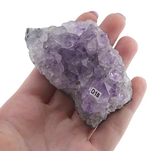 Ametist brazilian, cluster natural unicat, D18, imagine 2
