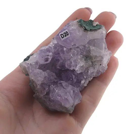 Ametist brazilian, cluster natural unicat, D20, imagine 2