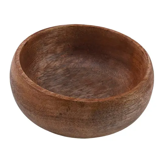 Bol din lemn natural pentru cristale, 10cm, imagine 3