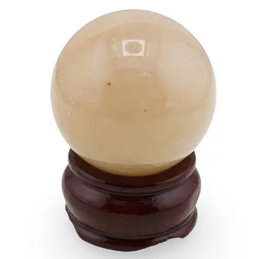 Calcit Galben, sfera naturala unicat, Z11