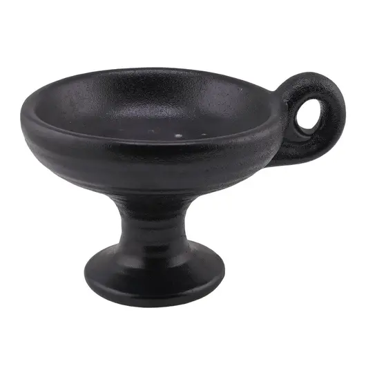 Catuie din ceramica neagra, 11cm