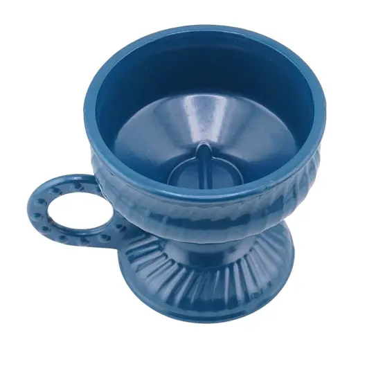 Catuie din metal albastra, 6cm, imagine 2