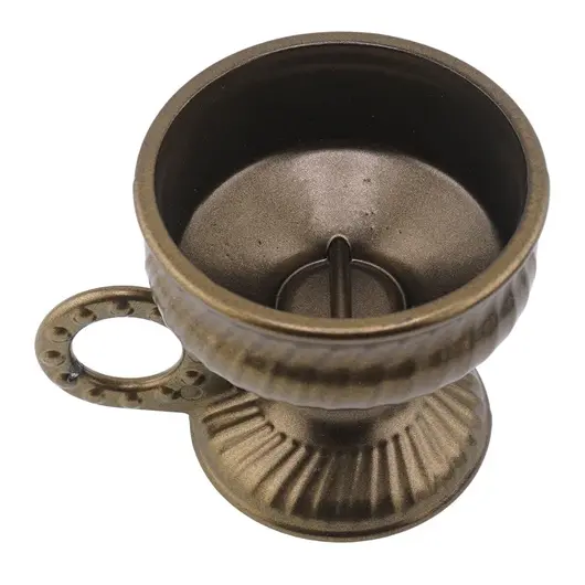 Catuie din metal culoarea alamei, 6cm, imagine 2