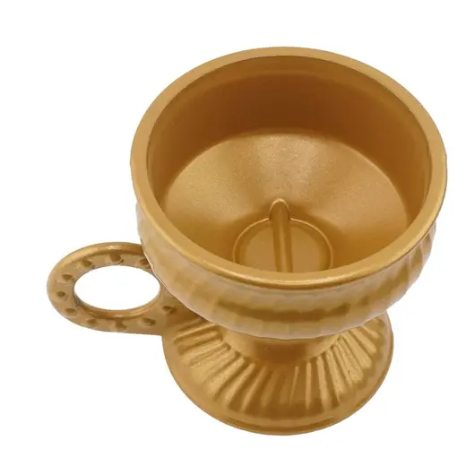 Catuie din metal galbena, 6cm, imagine 2