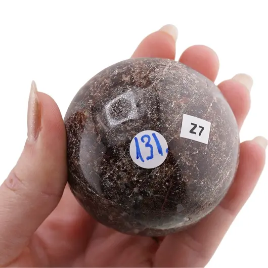 Granat, sfera naturala unicat, Z7, imagine 2