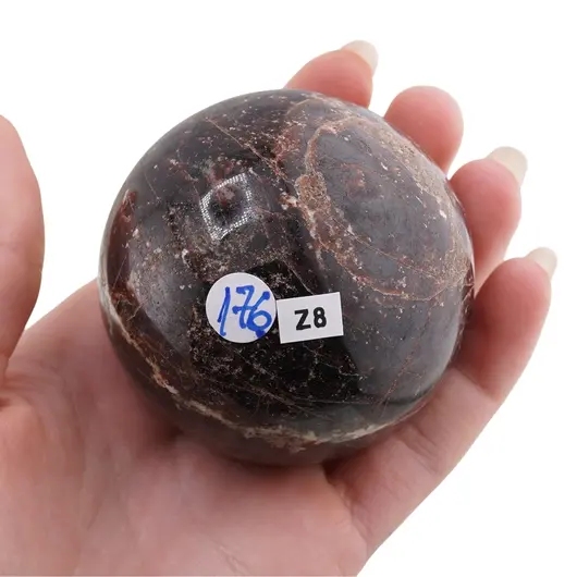 Granat, sfera naturala unicat, Z8, imagine 2