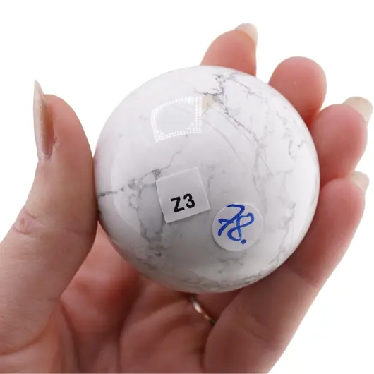 Howlit, sfera naturala unicat, Z3, imagine 2