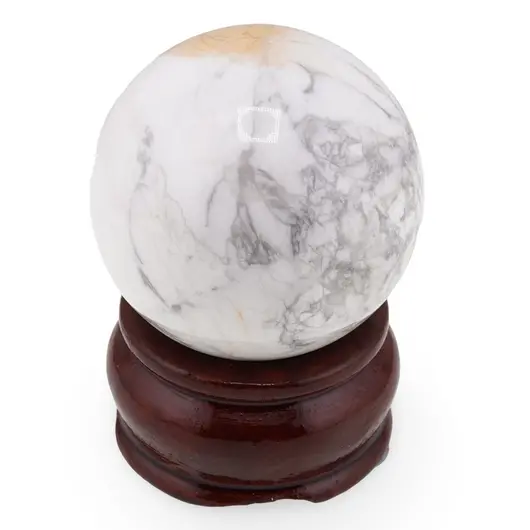 Howlit, sfera naturala unicat, Z1