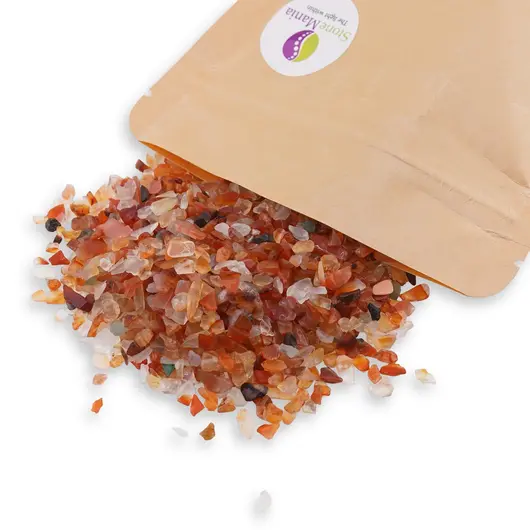 Spartura carneol pietre chips 300g