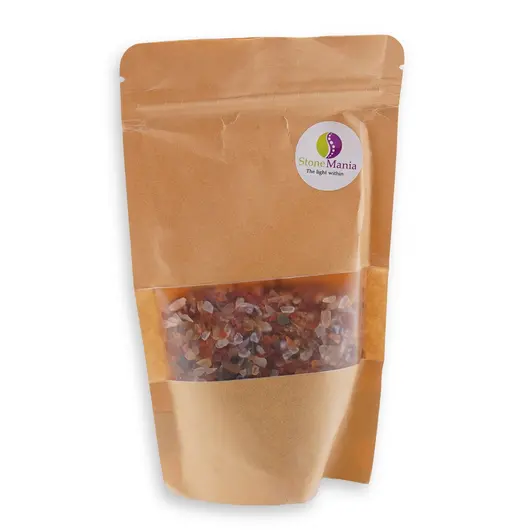 Spartura carneol pietre chips 300g, imagine 2