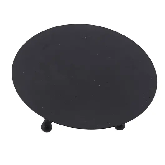 Suport pentru aromaterapie rotund din metal, 6cm, imagine 2