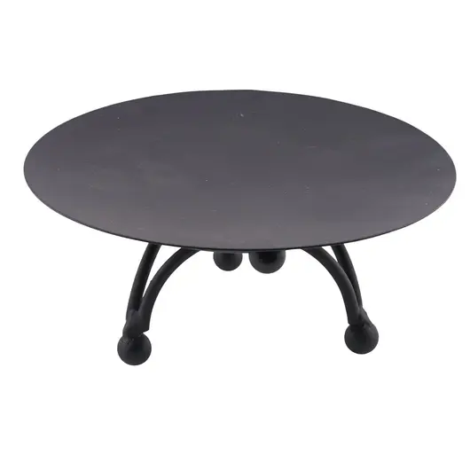 Suport pentru aromaterapie rotund din metal, 6cm