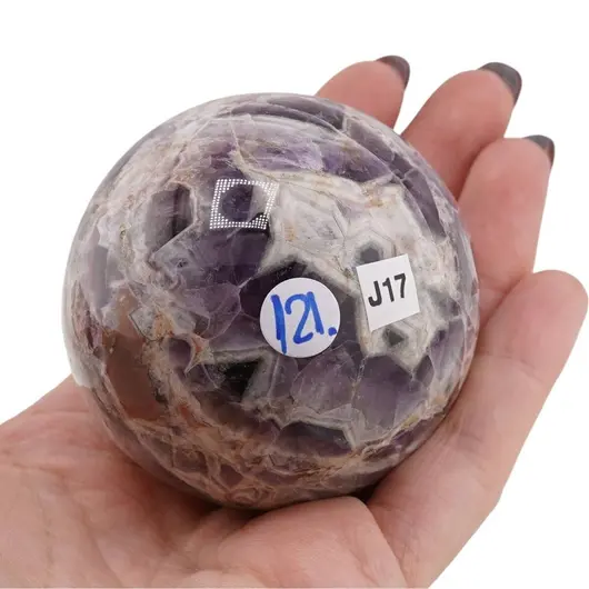 Ametist, sfera naturala unicat, J17, imagine 2