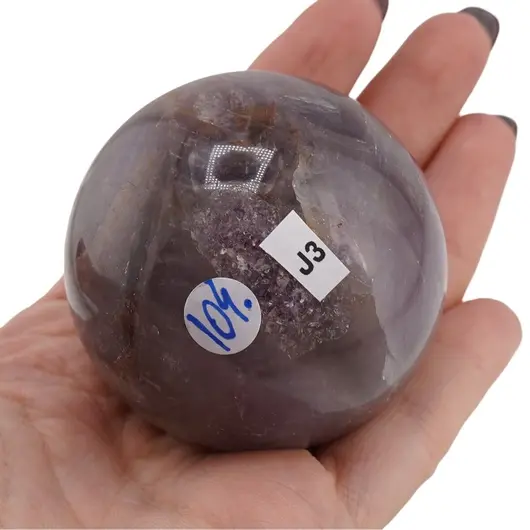 Ametist, sfera naturala unicat, J3, imagine 2