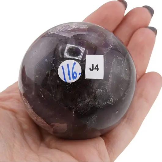 Ametist, sfera naturala unicat, J4, imagine 2