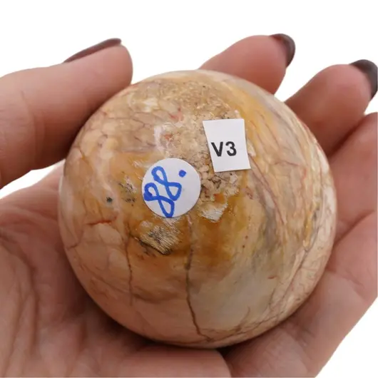 Jasp orbicular, sfera naturala unicat, V3, imagine 2