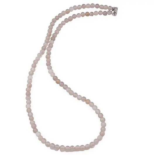 Colier Agat natural sfere 4mm