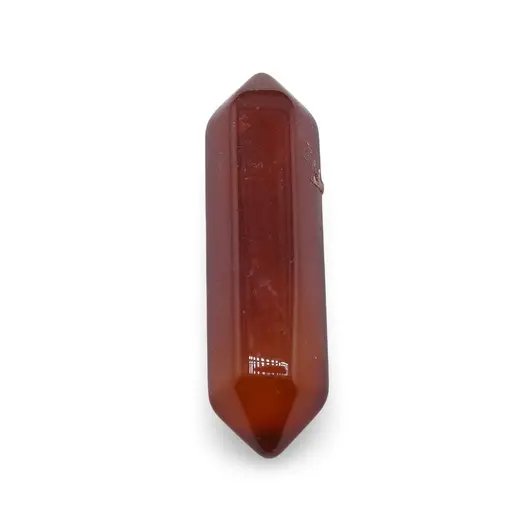 Cristal cu doua varfuri Carneol pentru meditatie si grila de cristale