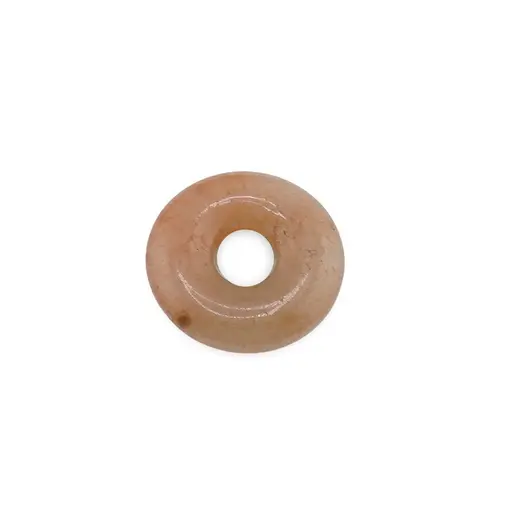 Pandantiv Calcit donut pi, 15mm
