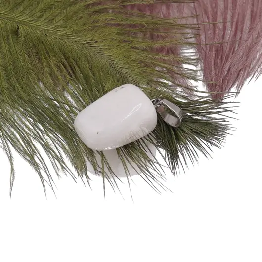 Pandantiv Cuart slefuit, 20mm, imagine 3