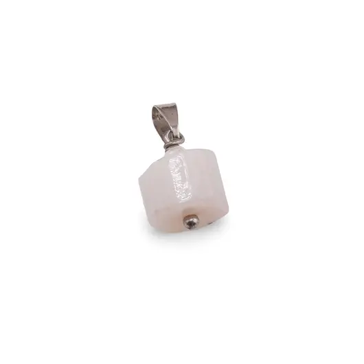 Pandantiv Opal roz disc 10mm