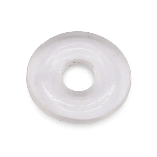 Pandantiv piatra pi donut Cristal de stanca, 20mm