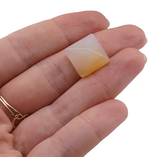 Piramida mica Agat natural, 14mm, imagine 3