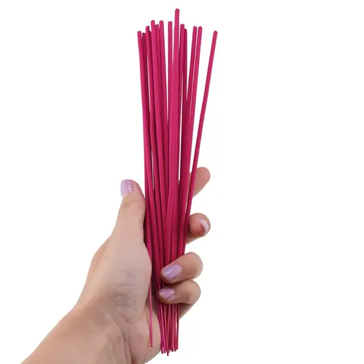 Betisoare parfumate aroma naturala de Scortisoara cu Trandafir, 20buc, imagine 3