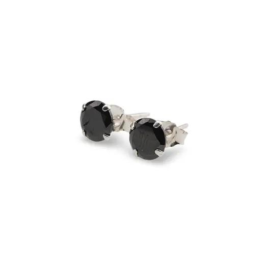 Cercei cu surub din Argint 925 si Spinel, 6mm