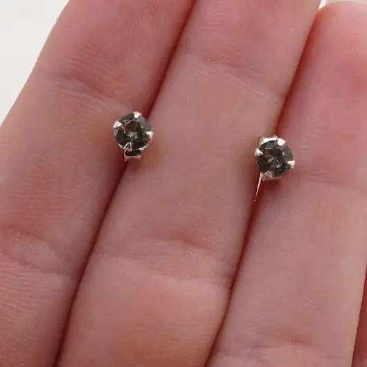 Cercei cu surub din Argint 925 si Zultanit, 4mm, imagine 3
