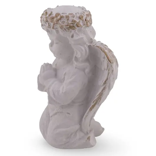Decoratiune din gips Inger rugandu-se, 15cm, imagine 2