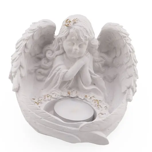 Suport de lumanare Inger protector, 9cm