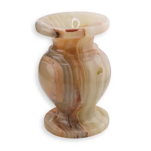 Vaza din Onix de Pakistan diverse forme, 6x10cm