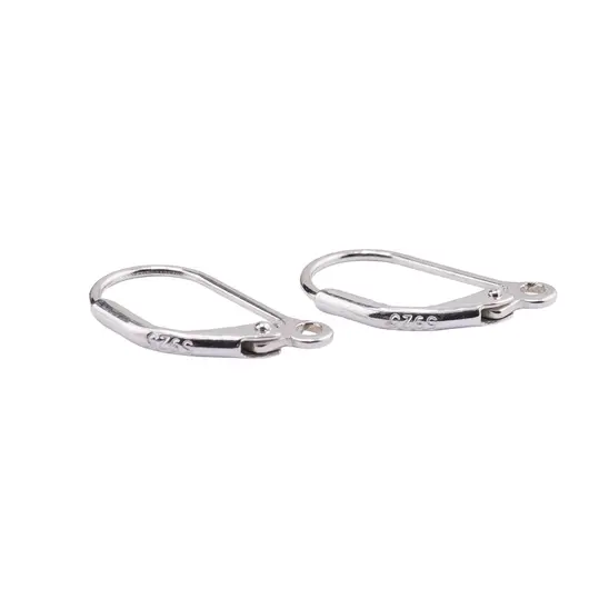Accesoriu din Argint 925, agatatoare pentru cercei leverback, trei perechi - 12x9mm, imagine 2