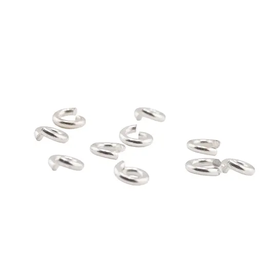 Accesoriu din Argint 925, anou nesudat, set 10 buc - 5x1mm, imagine 2
