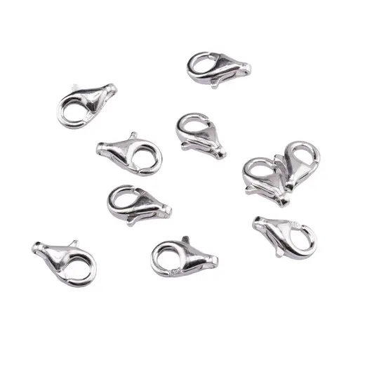 Accesoriu din Argint 925, carabina, set 10 buc - 8x5mm