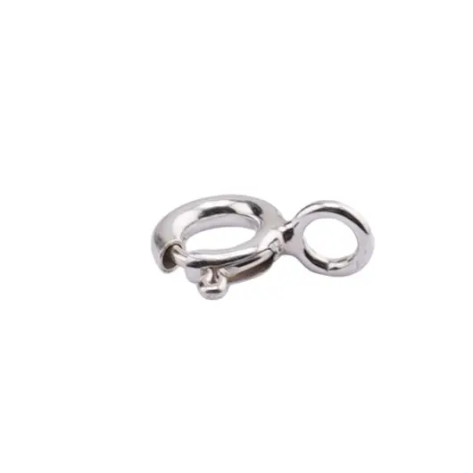 Accesoriu din Argint 925, inchizatoare rotunda, set 10 buc - 5x1mm, imagine 2