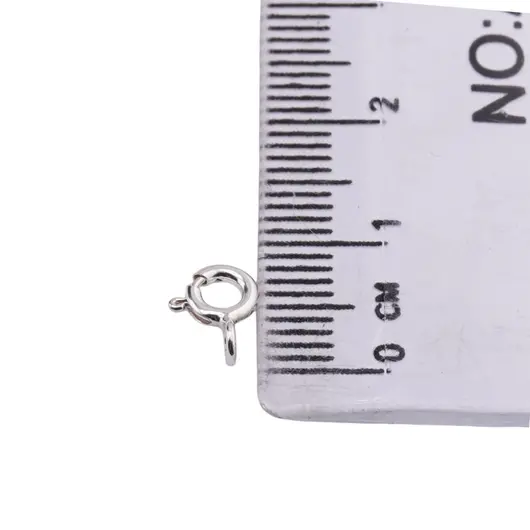 Accesoriu din Argint 925, inchizatoare rotunda, set 10 buc - 5x1mm, imagine 3
