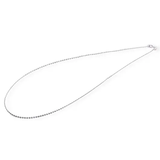 Lant argint 925 rodiat, model cable - 50cm, imagine 2