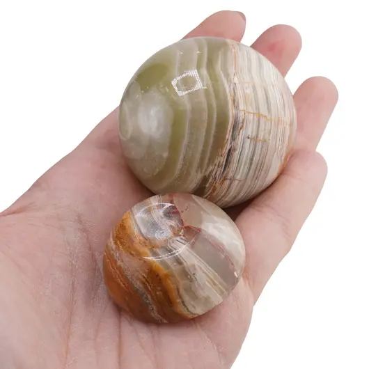 Sfera din Onix de Pakistan cu suport - 4,5cm, imagine 3
