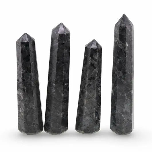 Turn / Obelisc cu opt fatete Merlinit, 100-120g