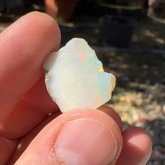Opal Etiopian de Foc, brut, E26, imagine 2