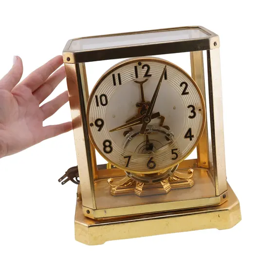 Ceas retro de colecție United Clock Corp., Brooklyn NY- 24,5cm, imagine 3