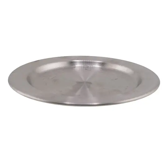 Farfurie metalica decorativa vintage plata, 12cm, imagine 2