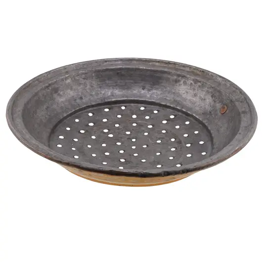 Sita vintage din metal perforat, design rustic - 23cm